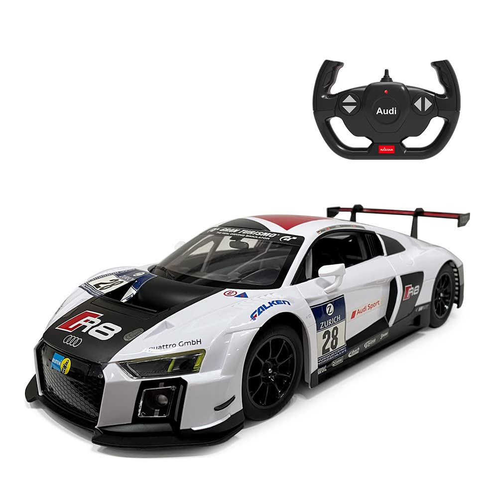 Amazon.co.jp: RASTAR アウディ RCカー 1/14 Audi R8 パフォーマンス