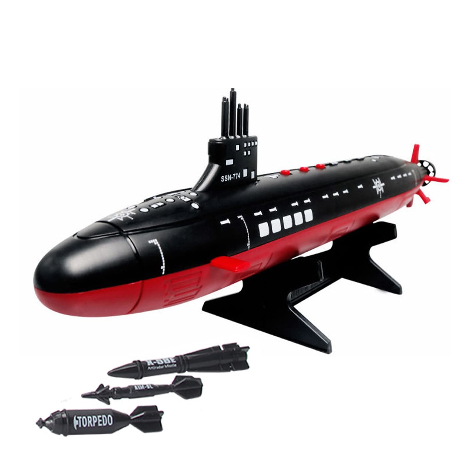 Amazon | 1:350 海軍シーウルフ潜水艦モデル 潜水艦 軍艦 音響型原子力