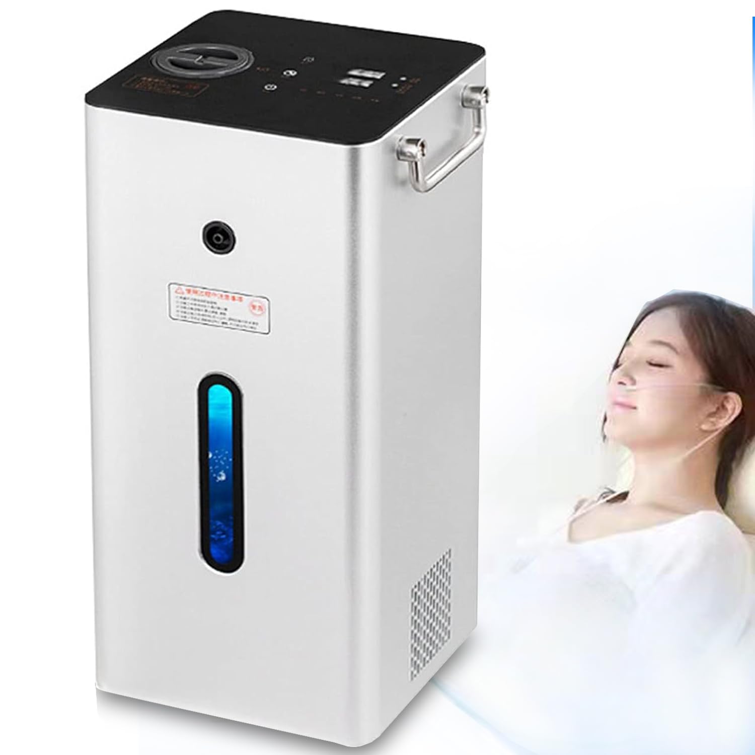 Amazon | MUDOU 水素水生成器 水素吸入機 450(300 H+150 O) ml/分