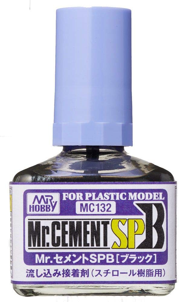 Amazon | GSIクレオス Mr.セメントSPB (ブラック) 40ml 接着剤 MC132