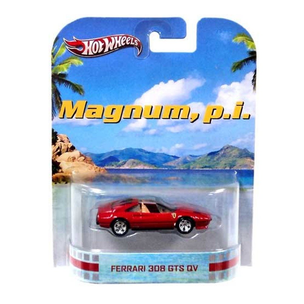 Amazon.com: Hot Wheels Magnum, P.I. Ferrari 308 GTS QV Die Cast