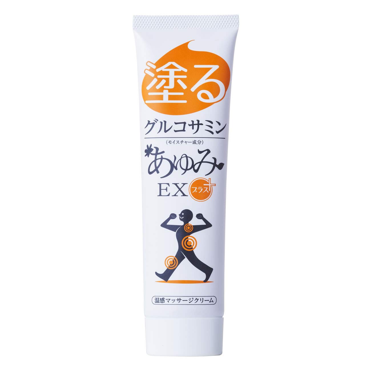 Amazon | 塗るグルコサミン あゆみEX プラス 1本 100g 温感マッサージ