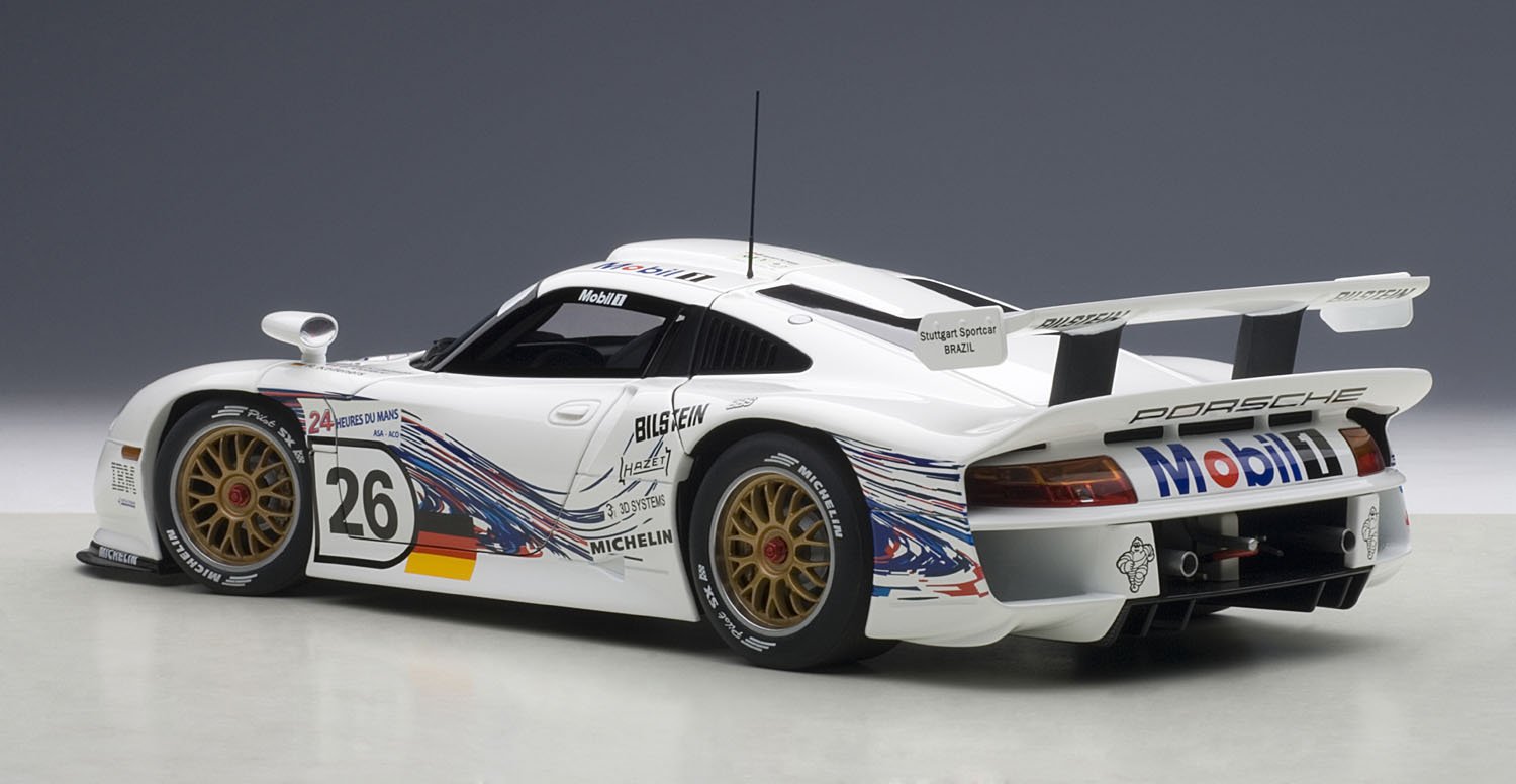 Amazon | AUTOart 1/18 ポルシェ 911 GT1 ル・マン24時間 1997年 #26