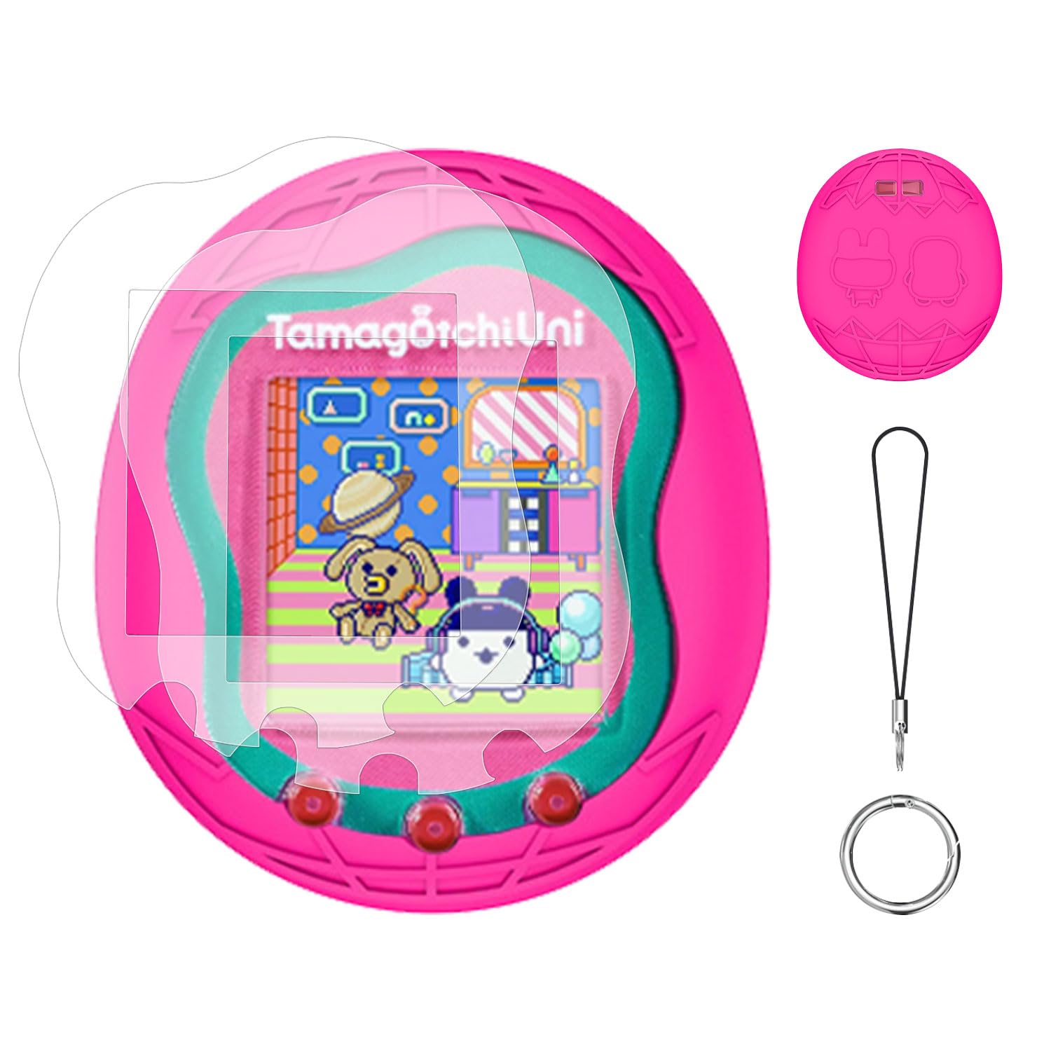 Amazon.co.jp: Tamagotchi Uni 用 保護ケース ケース カバー 【NOUKAJU