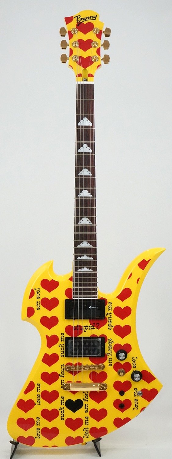 Amazon | Burny MG-165S HY X Japan hide Model Yellow Heart 国産ハイ
