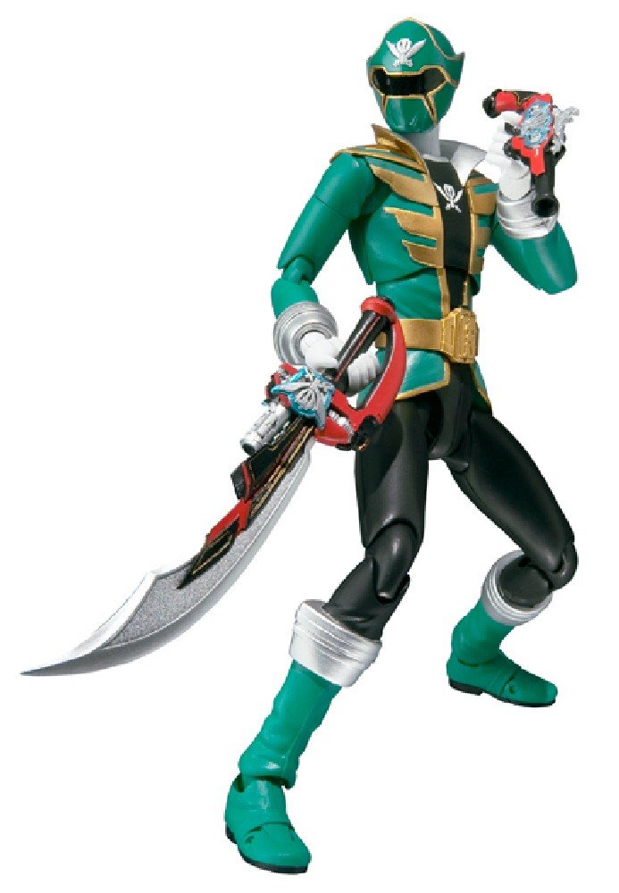 Amazon.com: S.H.Figuarts : Kaizoku Sentai Gokaijer Gokai Green