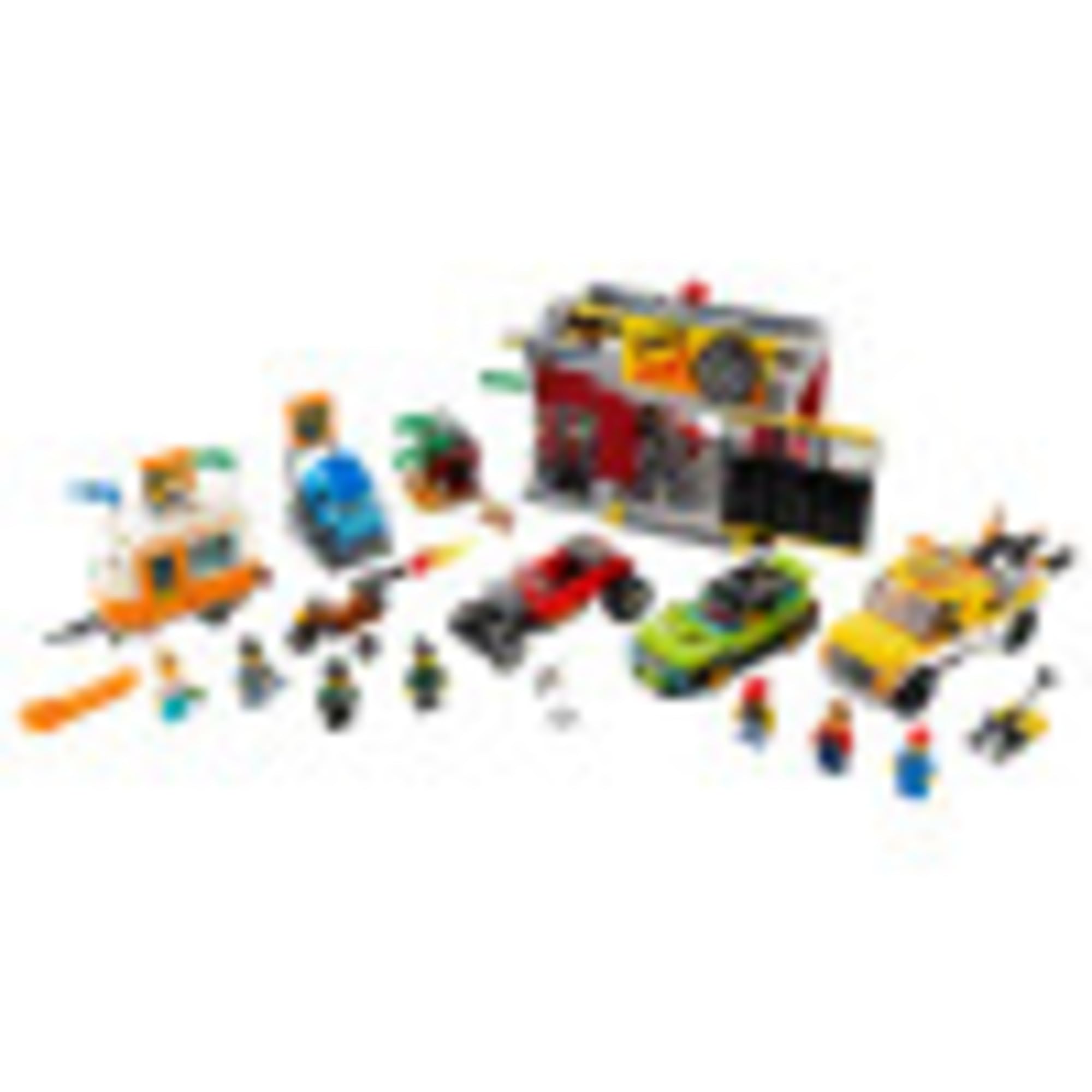 LEGO City Toy Car Garage 60258, Cool Building Set for Kids (897