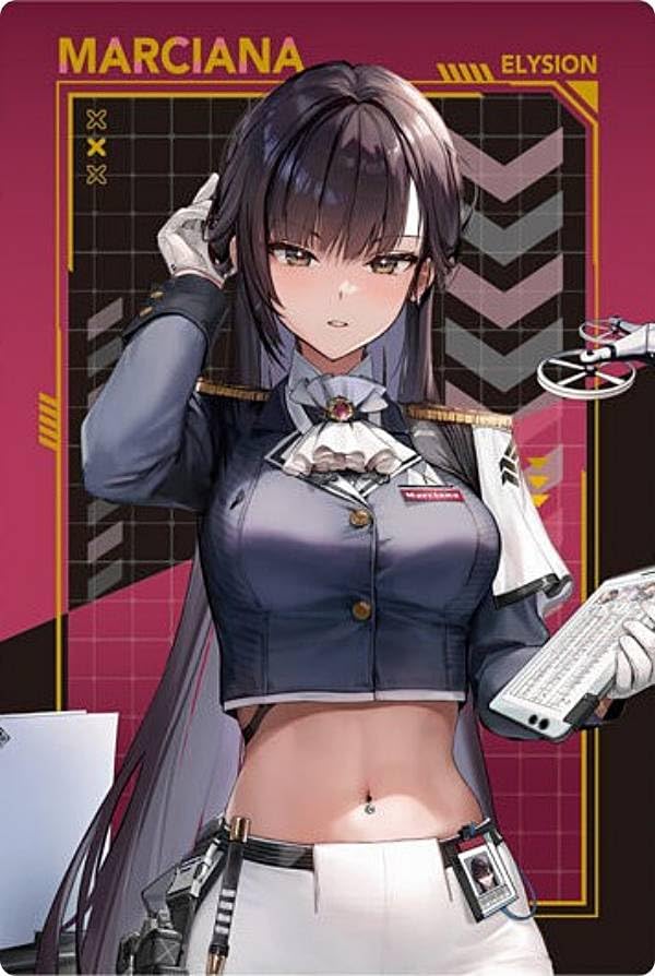 Amazon.co.jp: 【No.010 マルチャーナ】勝利の女神：NIKKE ウエハース2