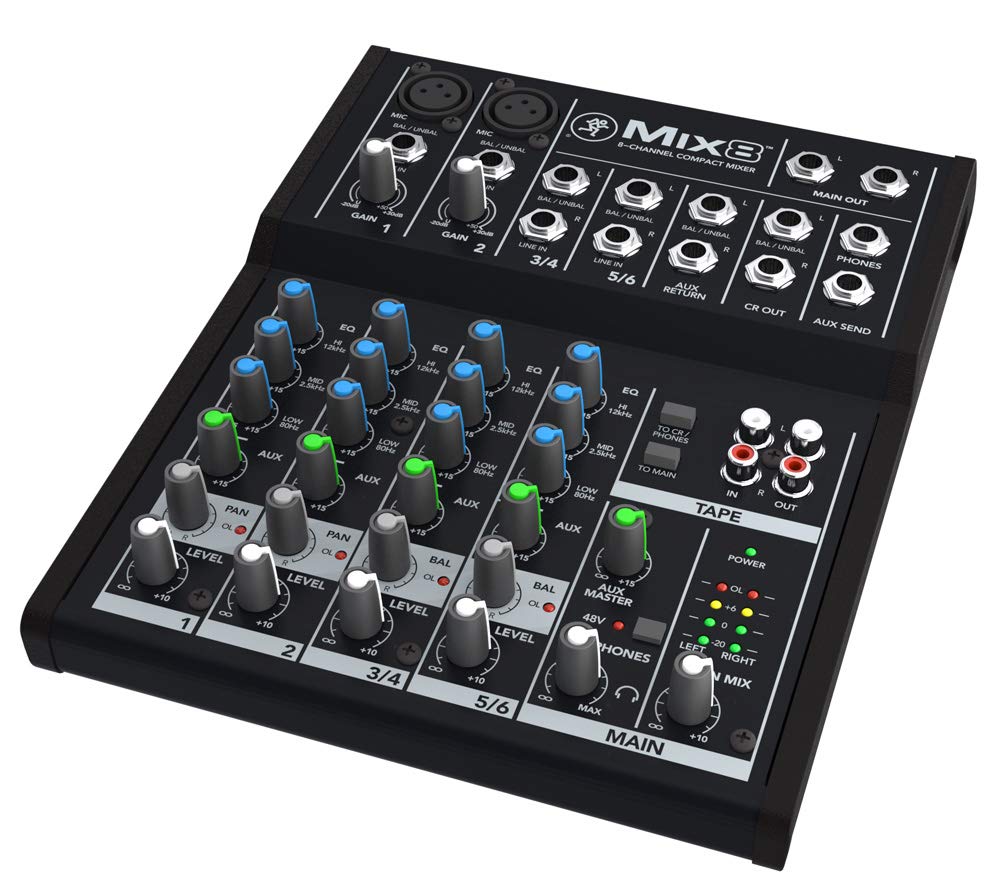 Amazon | MACKIE (マッキー) アナログミキサー MIX8 アナログミキサー