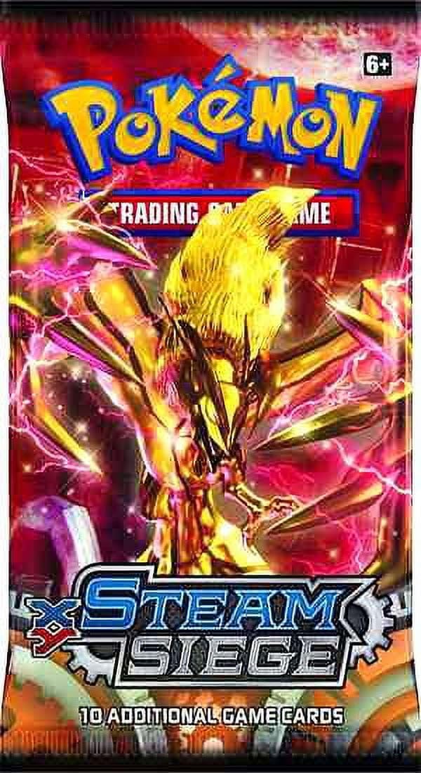Amazon.com: Pokemon Steam Siege Booster Pack : Toys & Games