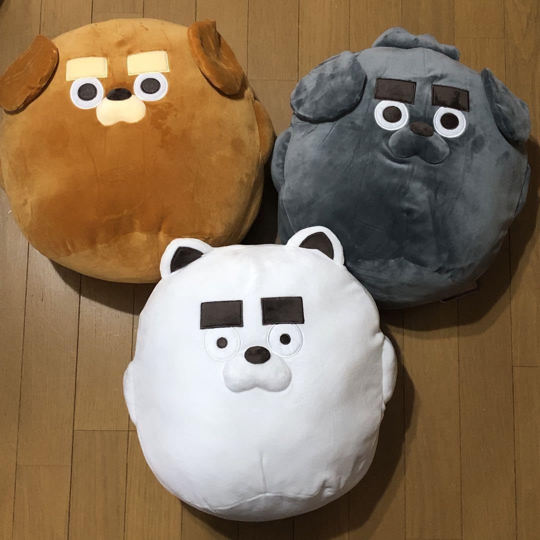 Amazon.co.jp: ぬ それは、眉毛の太い犬 ましゅもっち ぬいぐるみ ひろ