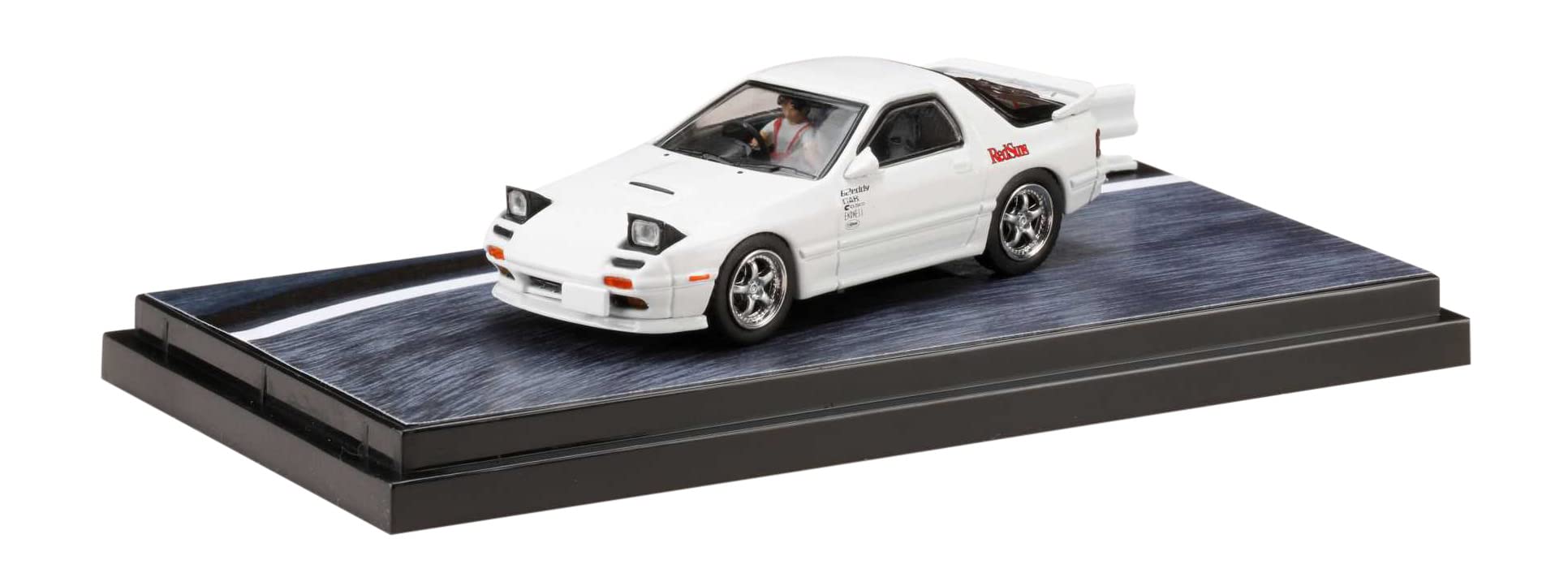 Amazon | HJ64 1/64 頭文字D マツダ RX-7 (FC3S) RedSuns/高橋 涼介