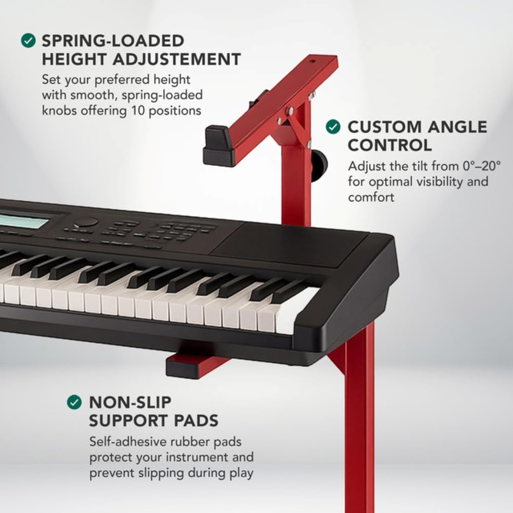 Amazon.com: K&M Konig & Meyer Keyboard Stacker, Red (18811.000.91