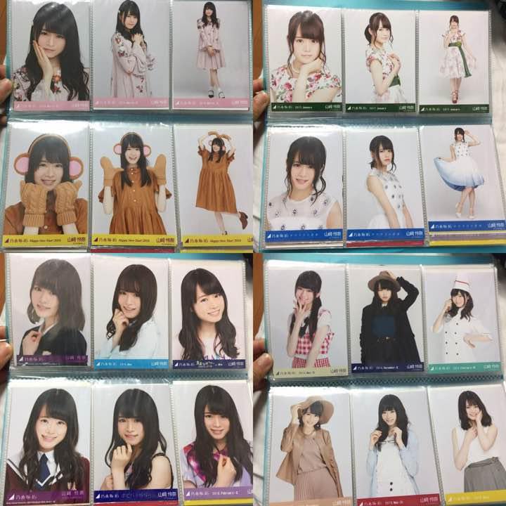 山崎怜奈コンプ10種 浴衣セミコン バラ31枚