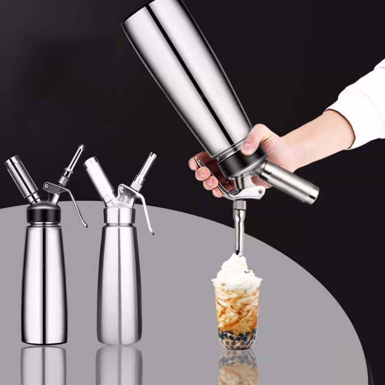 Amazon | エスプーマ スパークリング デザートツール,(500ml) クリーム