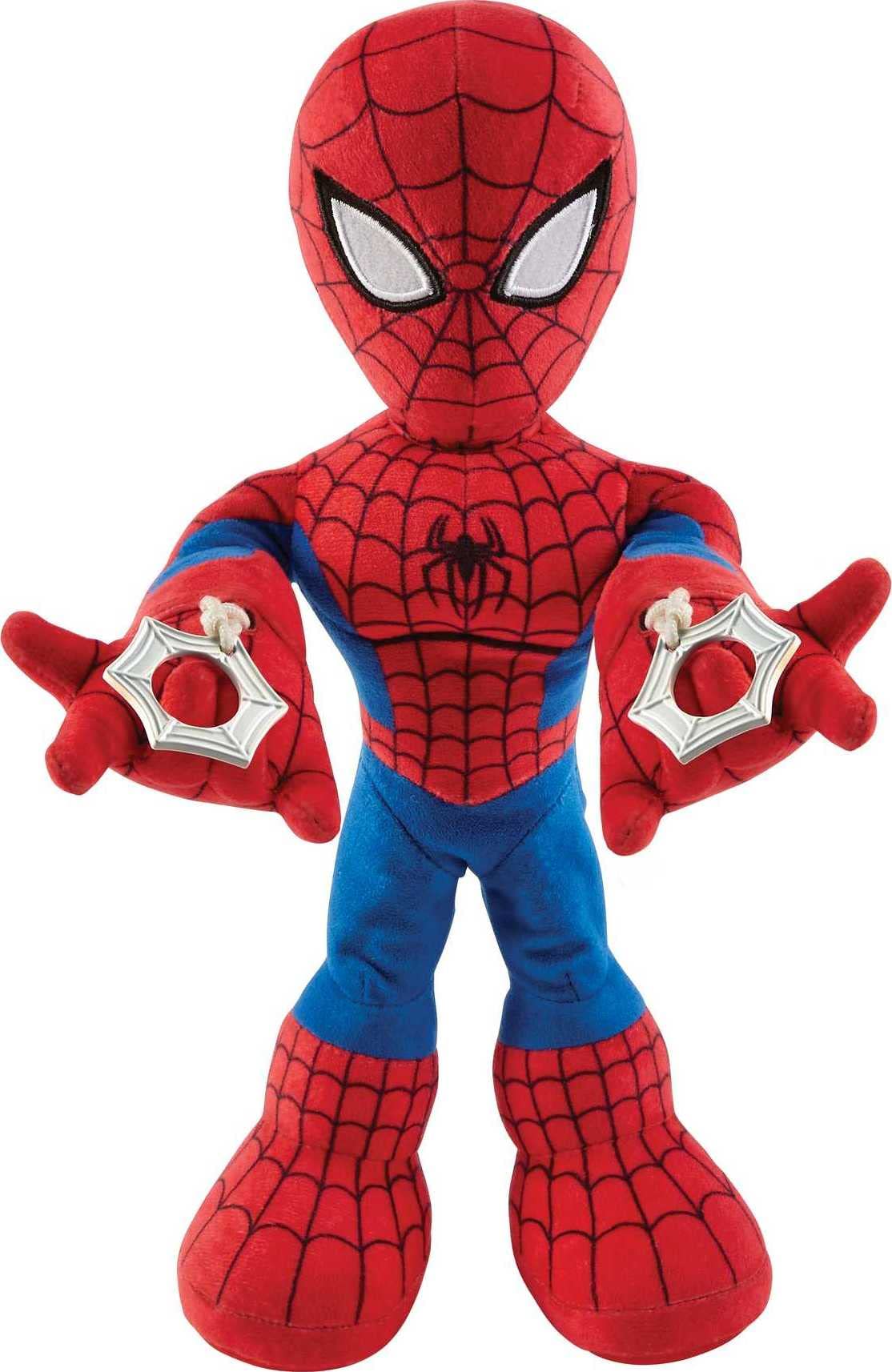 Amazon.co.jp: Mattel マーベル スパイダーマン ぬいぐるみ シティ