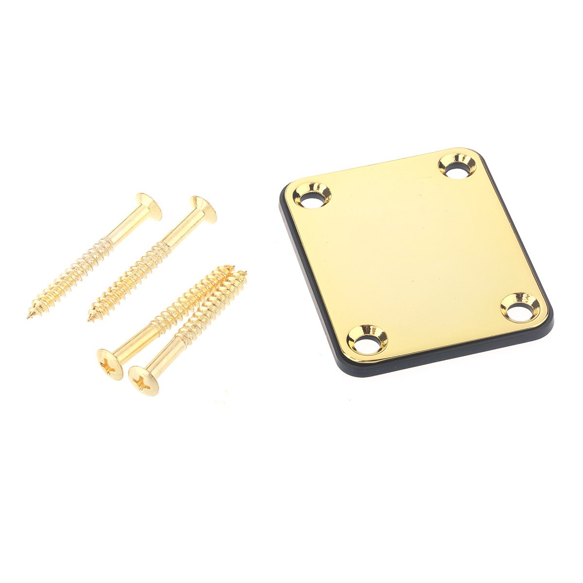 Amazon.com: Musiclily 4 Holes Metal Guitar Neck Plate for Fender