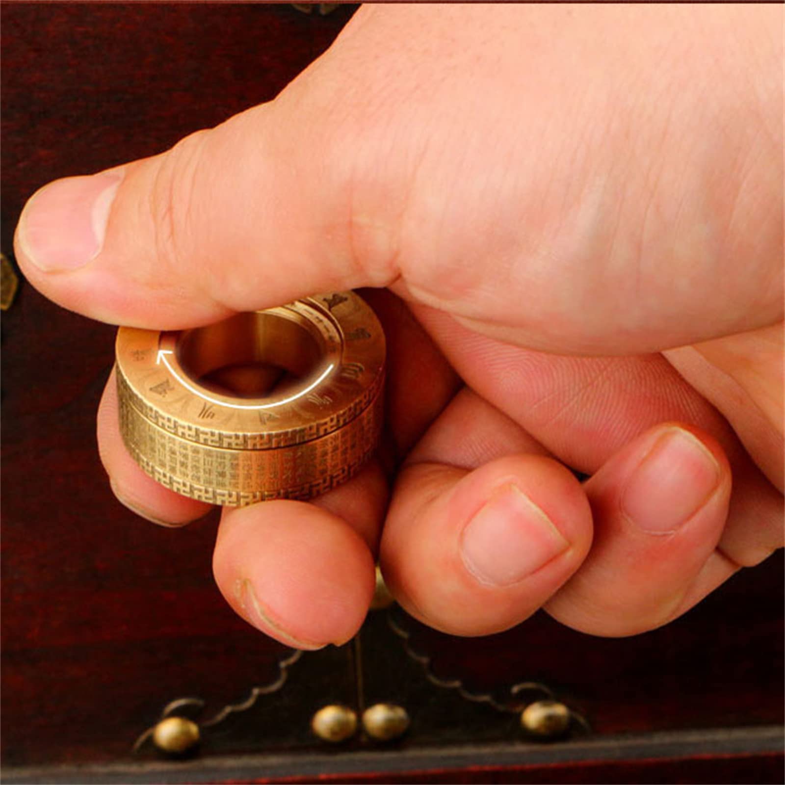 Amazon | プレミアム真鍮フィジェットおもちゃ 精巧な EDC Fidget Toys