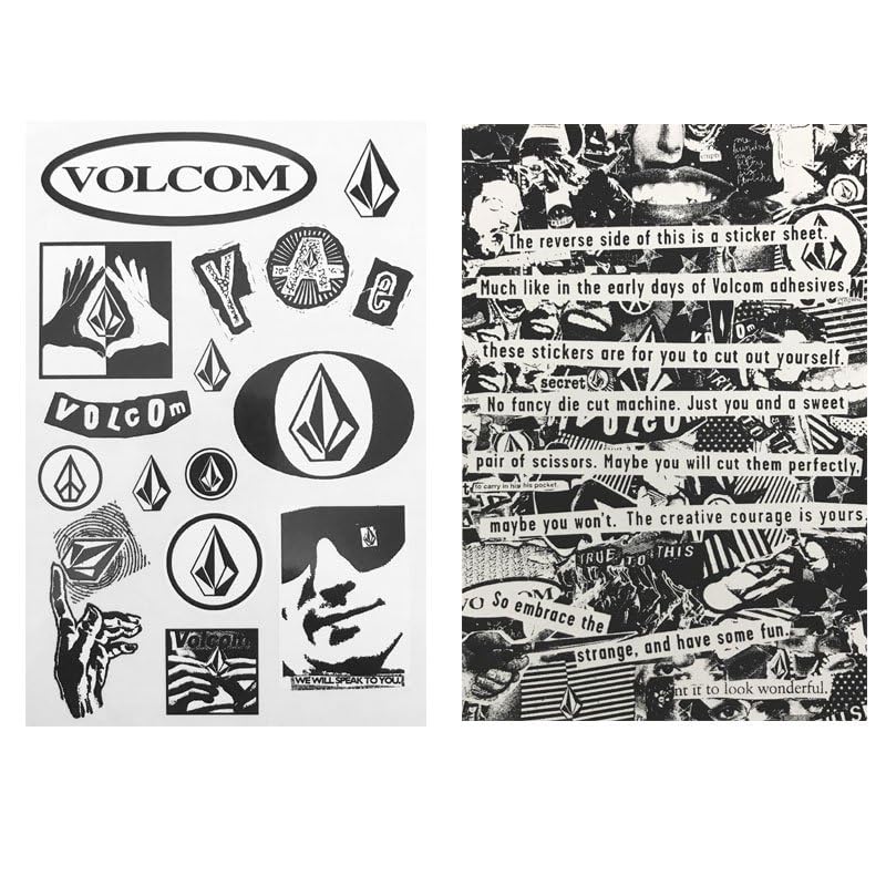 VOLCOM VOLCOM ステッカー ステッカー 40点 ボルコム まとめ売り 髑髏