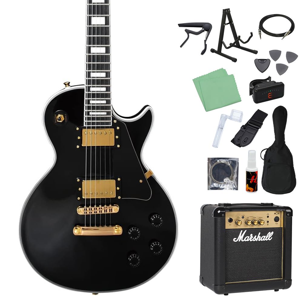 Amazon | Photogenic LP-300C BK エレキギター初心者14点セット【MG10