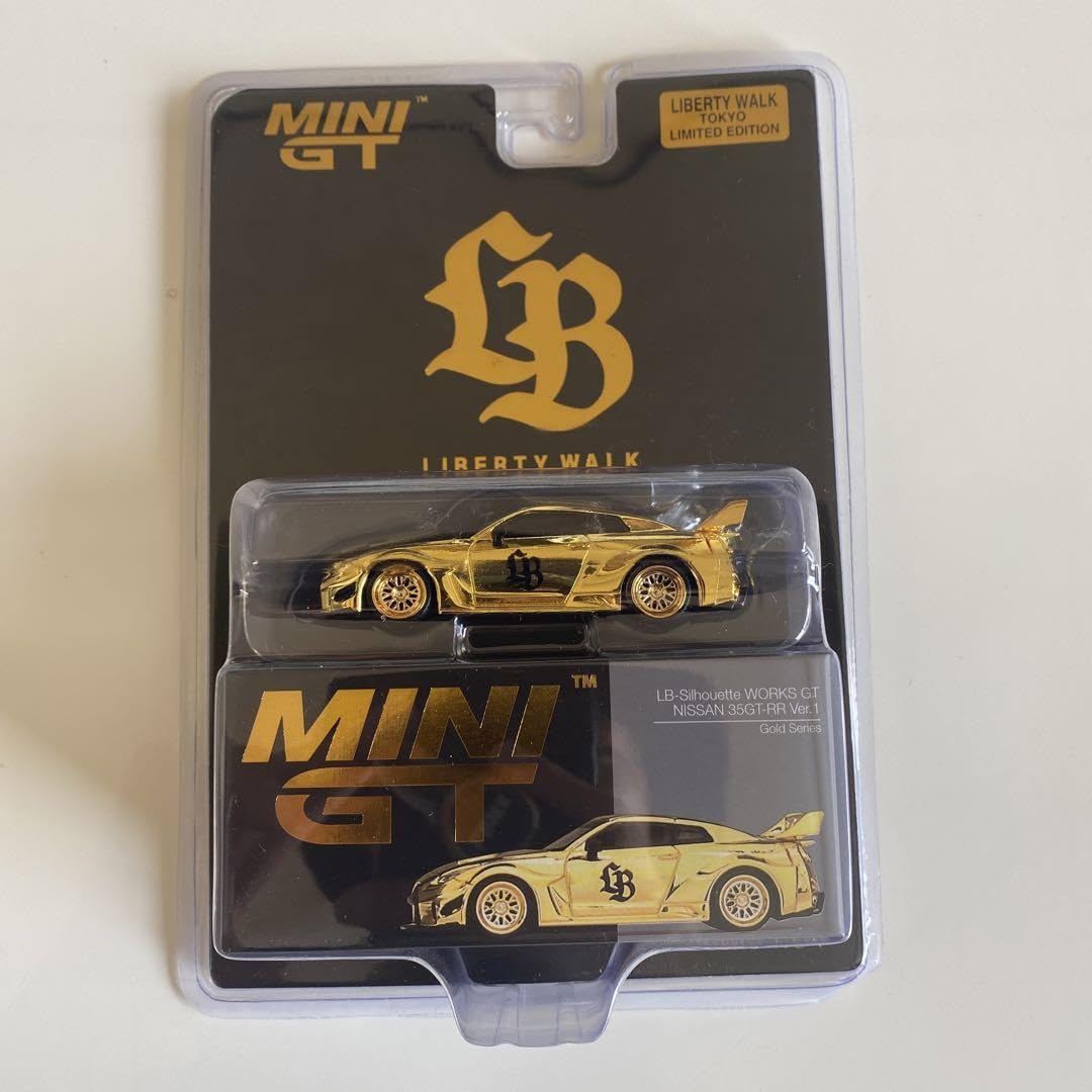 LBWK SKYLINE GT-R ミニカー 青 リバティウォーク B*S様 リバティ
