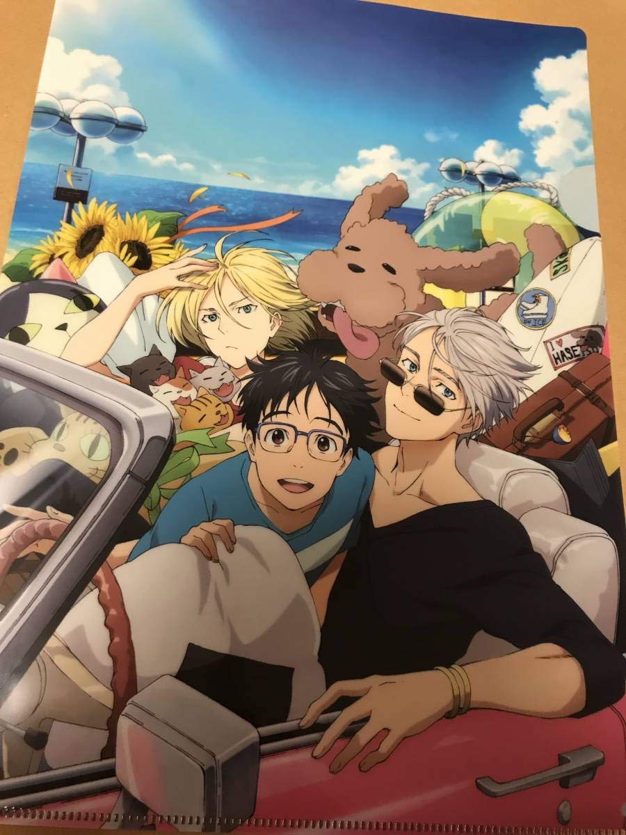 Amazon.co.jp: ユーリ!!! on ICE クリアファイル 勝生勇利 ヴィクトル