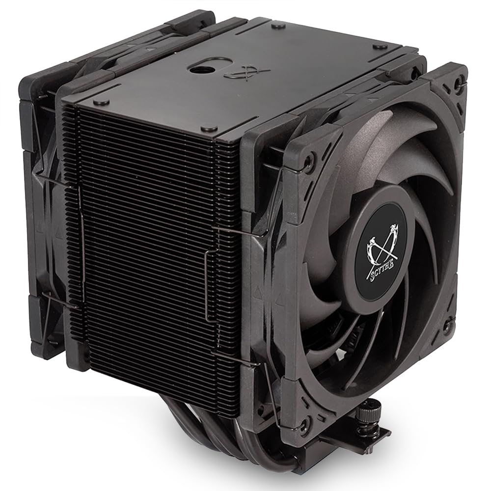 Amazon.com: Scythe SCMG-6000DBE Side Flow CPU Cooler MUGEN6 Black