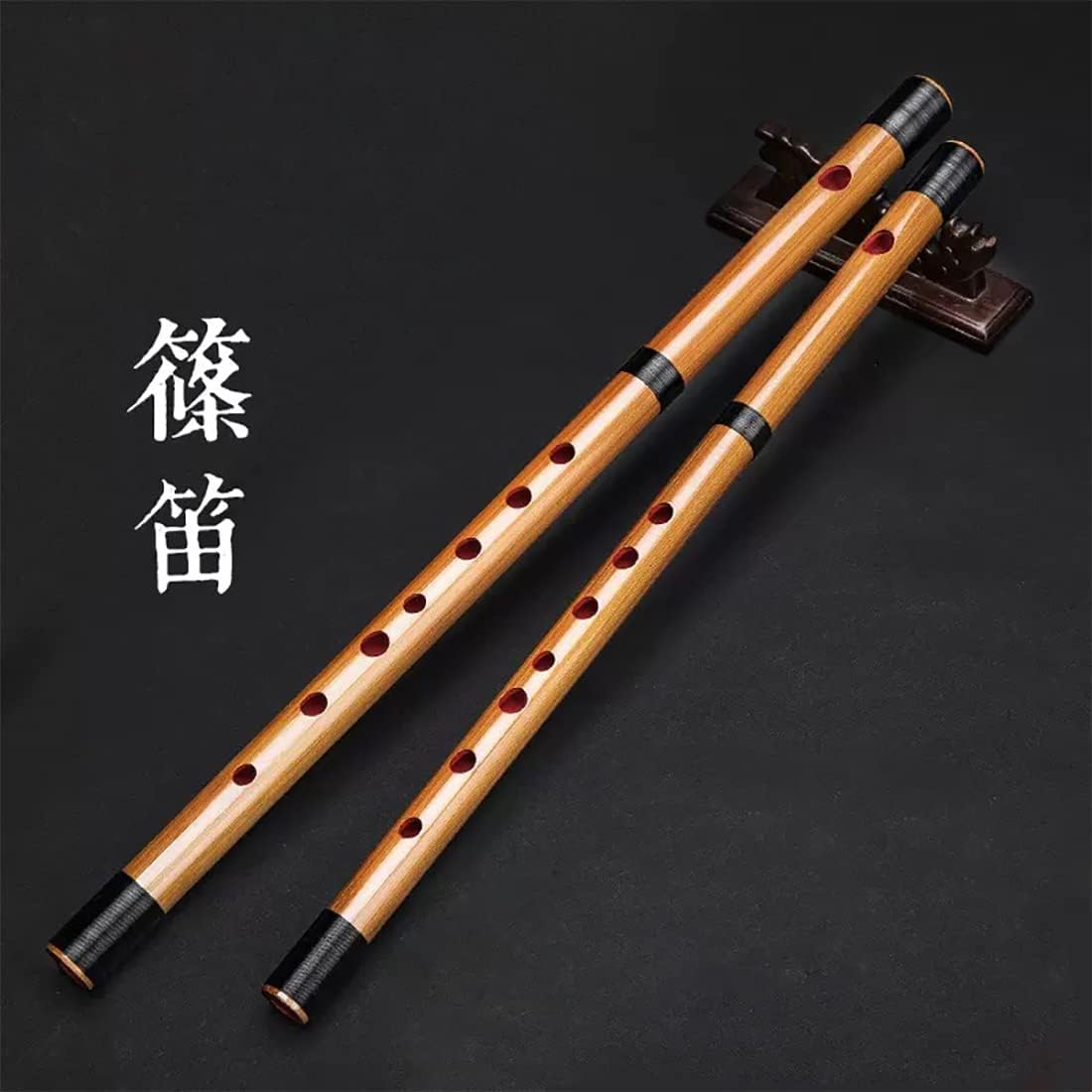 Amazon | Jinchuan 竹製篠笛 横笛 和楽器 伝統的な手作りお祭り・お