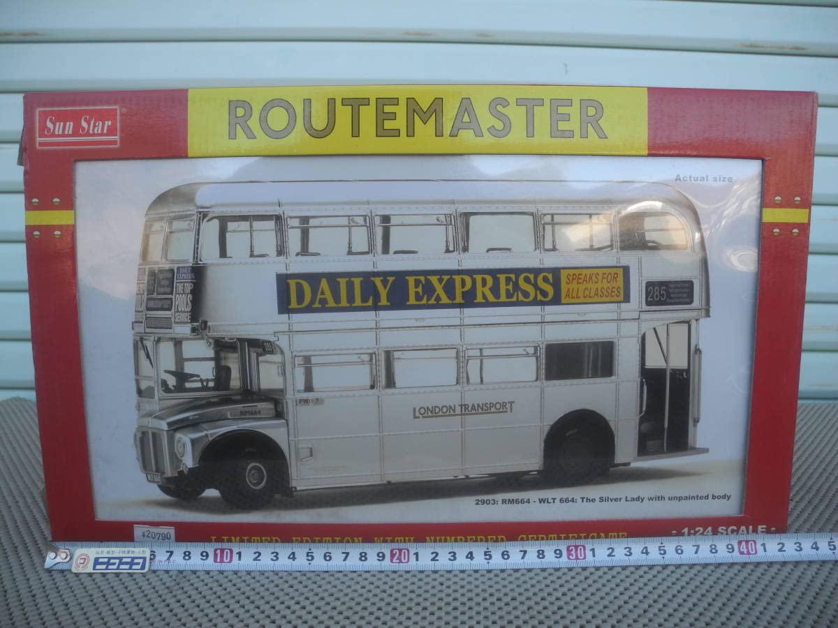Amazon | 【箱に難有】サンスター SUNSTAR ROUTE MASTER 1/24 ミニカー