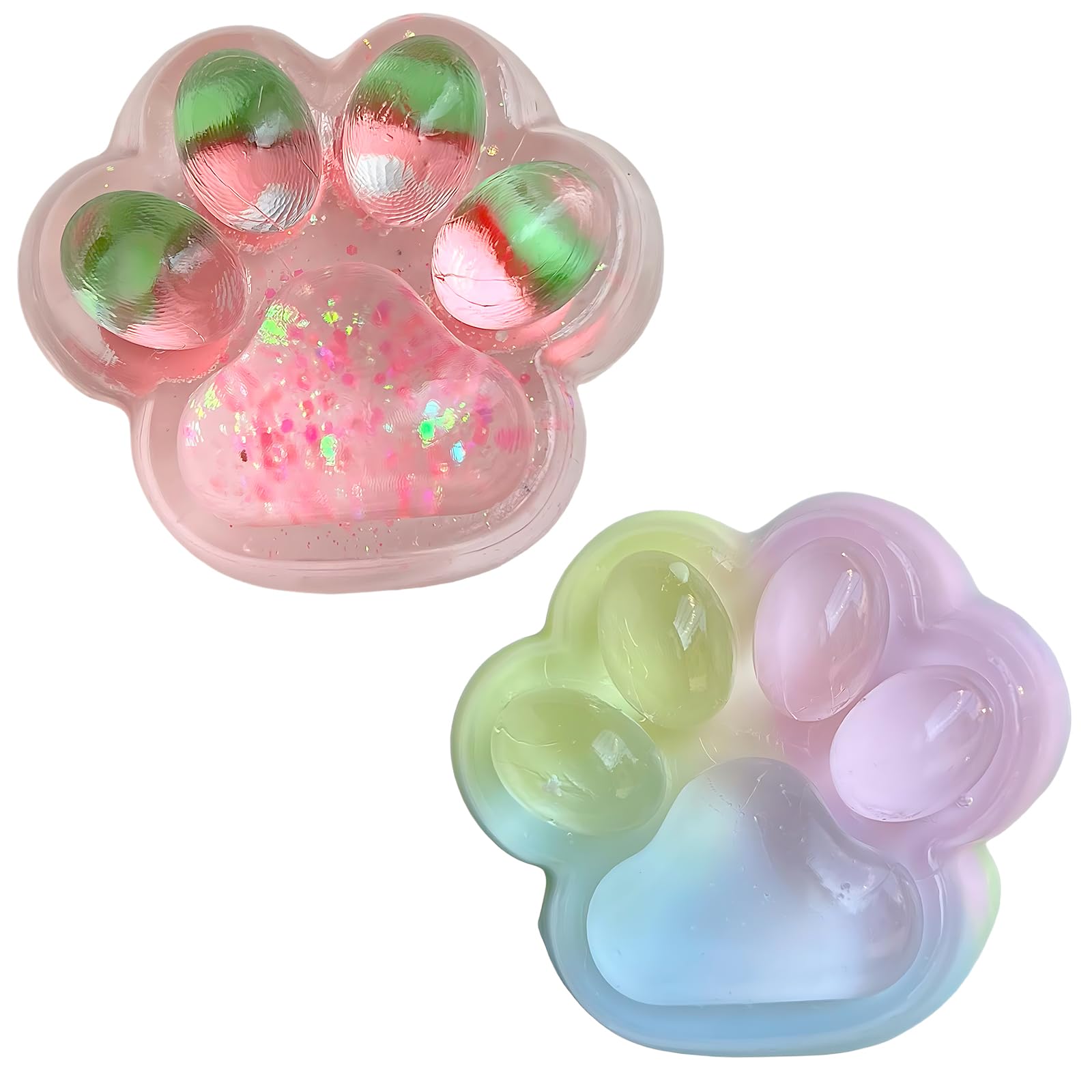 Amazon | Taba Squishy Cat Paw、ソフトでストレス解消のスクイーズ