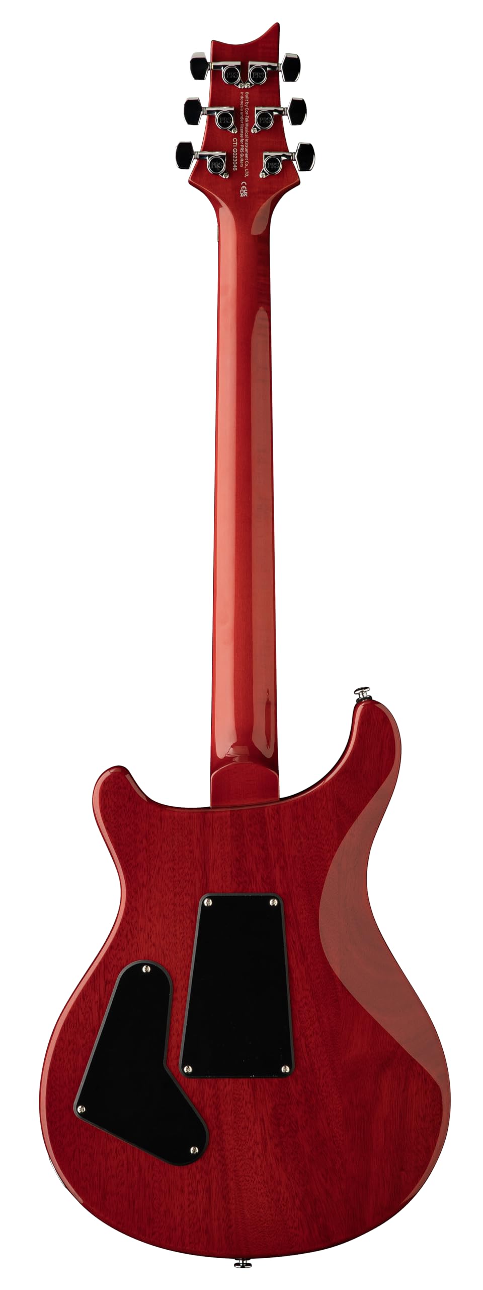 Amazon.com: PRS SE Custom 24 Semi-Hollow Piezo, Charcoal Cherry