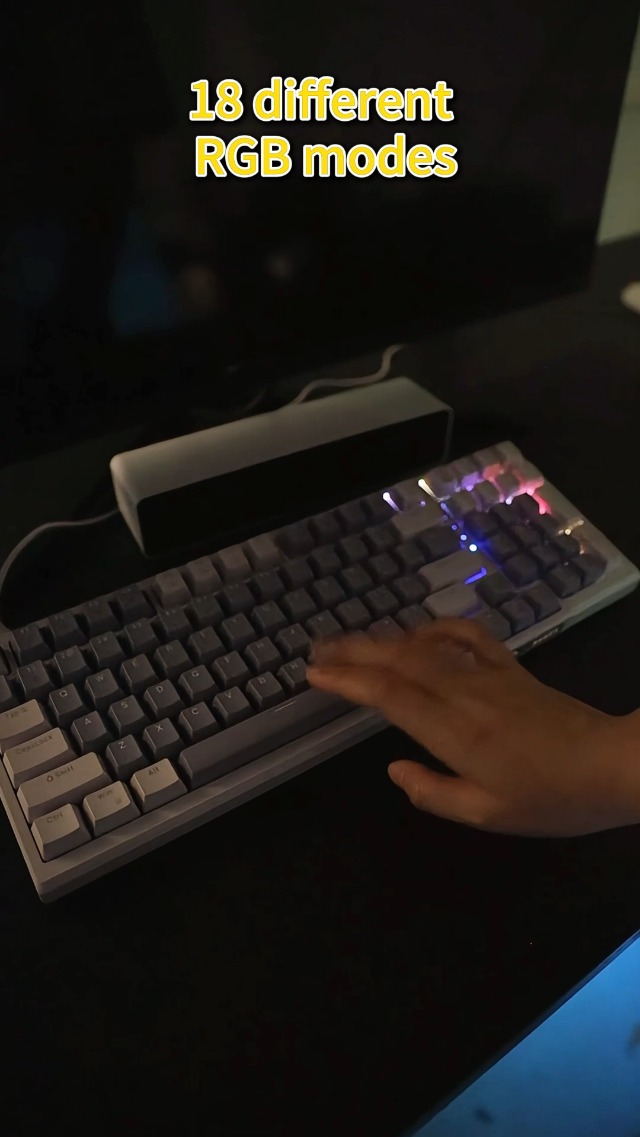 MageGee SKY98 Mechanical Gaming Keyboard, 96% Gasket Hot Swappable