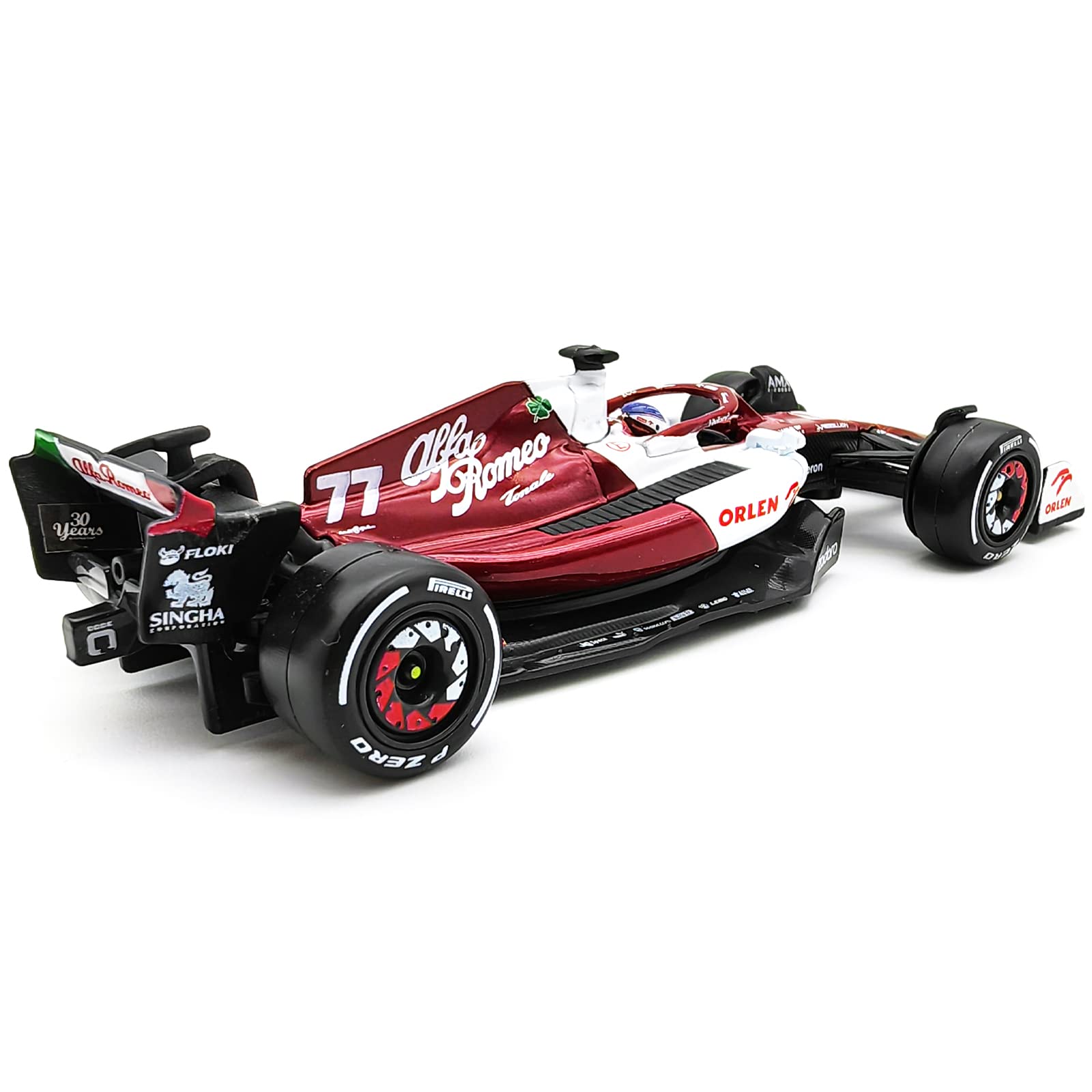 Amazon | HNW Bburago 1:43 2022 アルファロメオ F1 レーシングチーム
