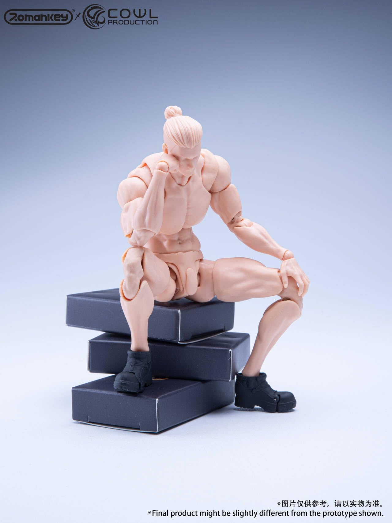Amazon | [Tbmodel] Romankey X COWL 1/12 フィギュア 超可動 男性 素