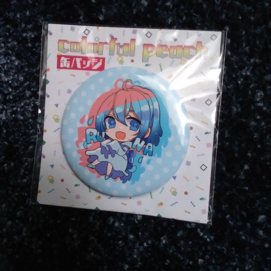 Amazon.co.jp: カラフルピーチ からぴち るな 初期缶バッジ : おもちゃ