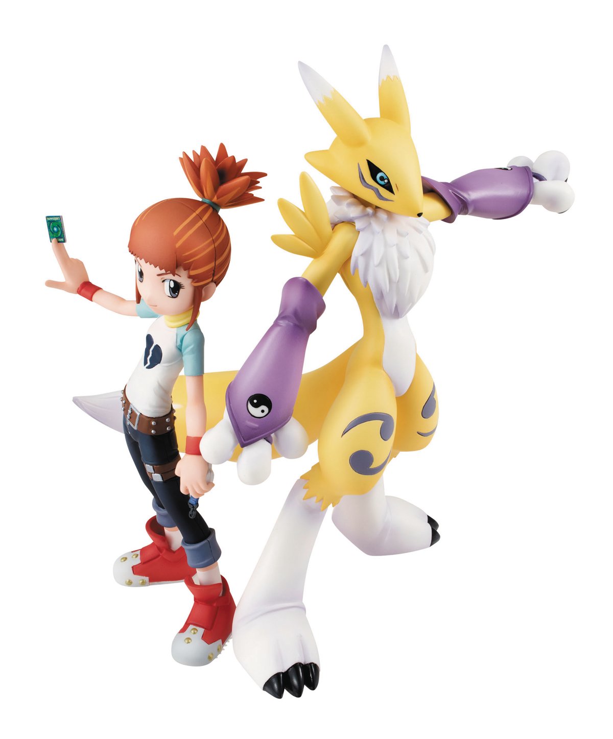 Amazon.com: Megahouse Digimon Tamers GEM Series Renamon & Ruki PVC