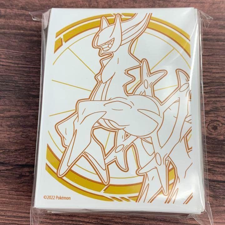 Amazon.co.jp: 海外限定!! ポケカ アルセウス スリーブ 65枚 デッキ