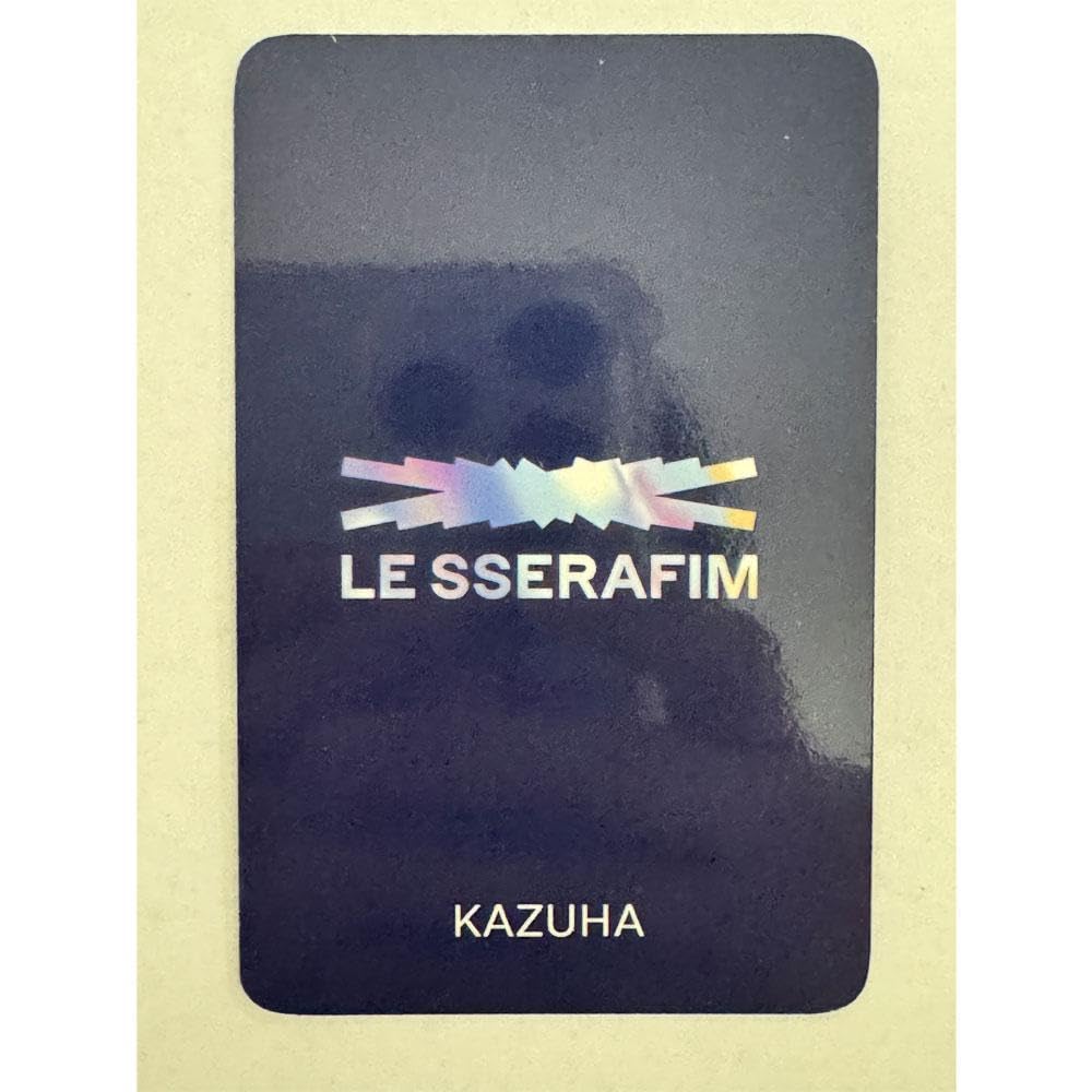 Amazon.co.jp: lesserafim カズハ トレカ サノク Perfect Night : おもちゃ