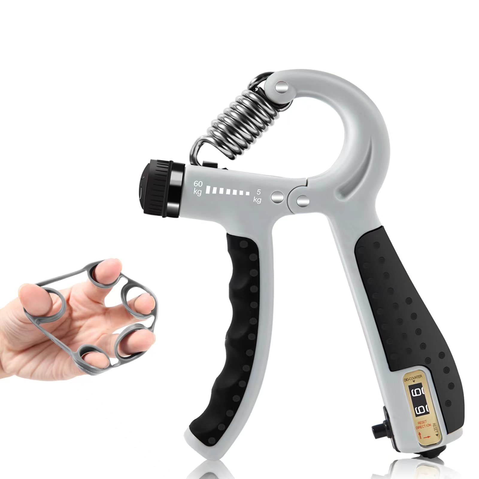 Amazon | Tekevissハンドグリップ握力前腕強度 フィンガースト