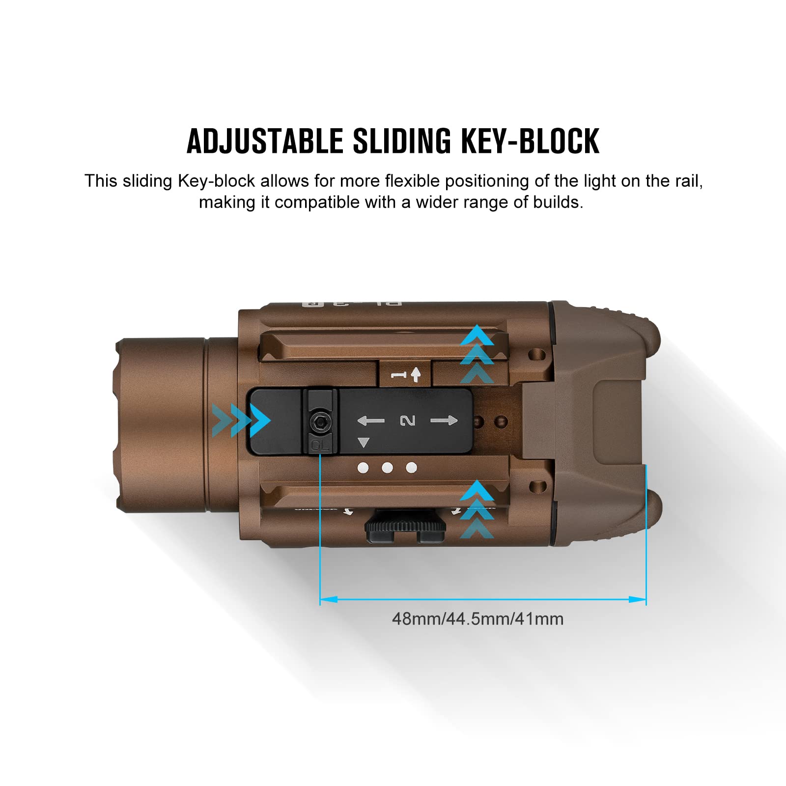 Amazon.co.jp: OLIGHT PL-3R Valkyrie 充電式タクティカルライト 1500