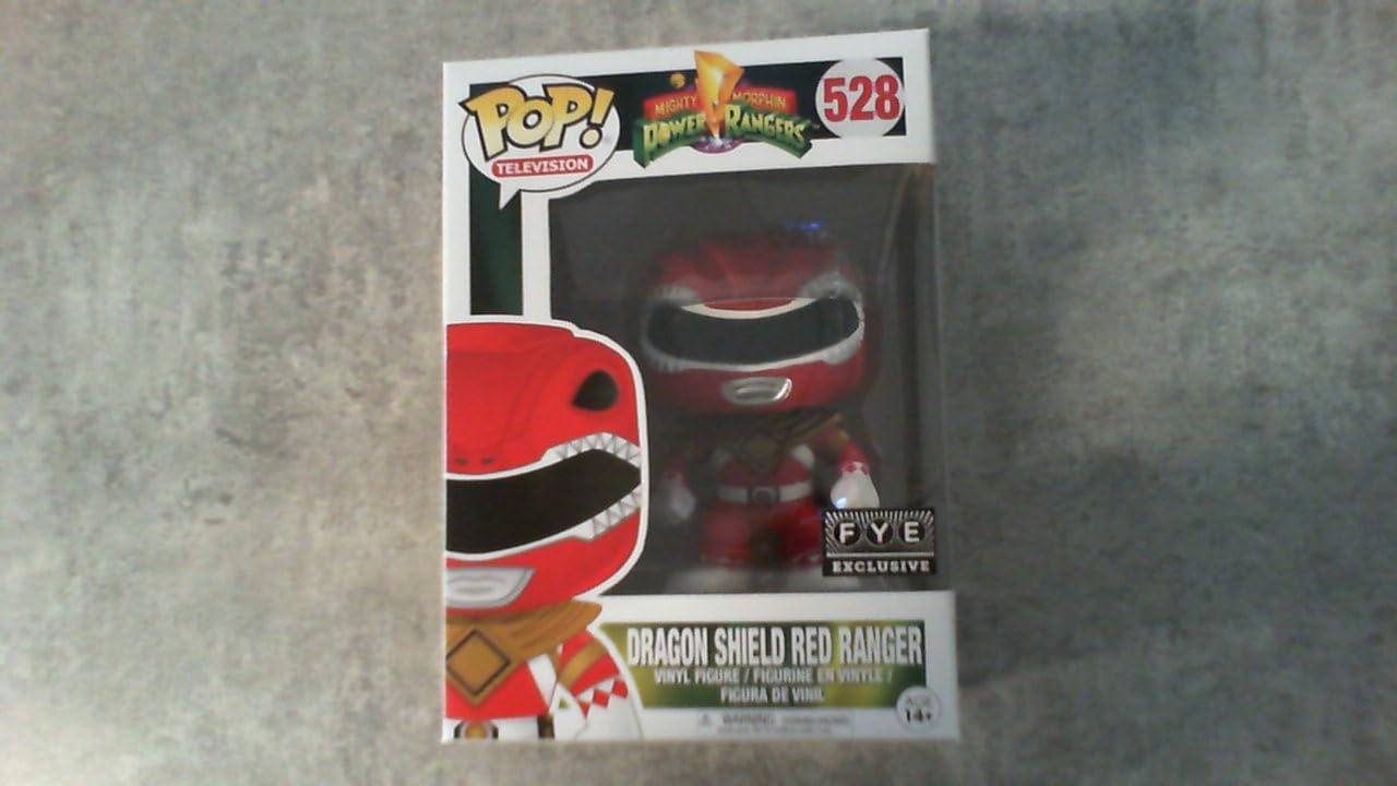 Amazon.com: Funko Pop! Television Mighty Morphin Power Rangers Red