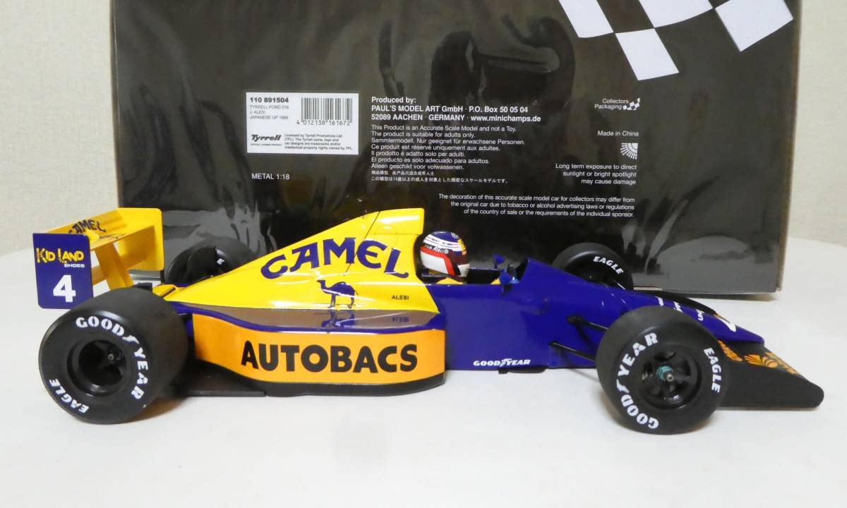 ヴィンテージ タミヤ RC 1/10 キャメル・ティレル018 スペアボディRC