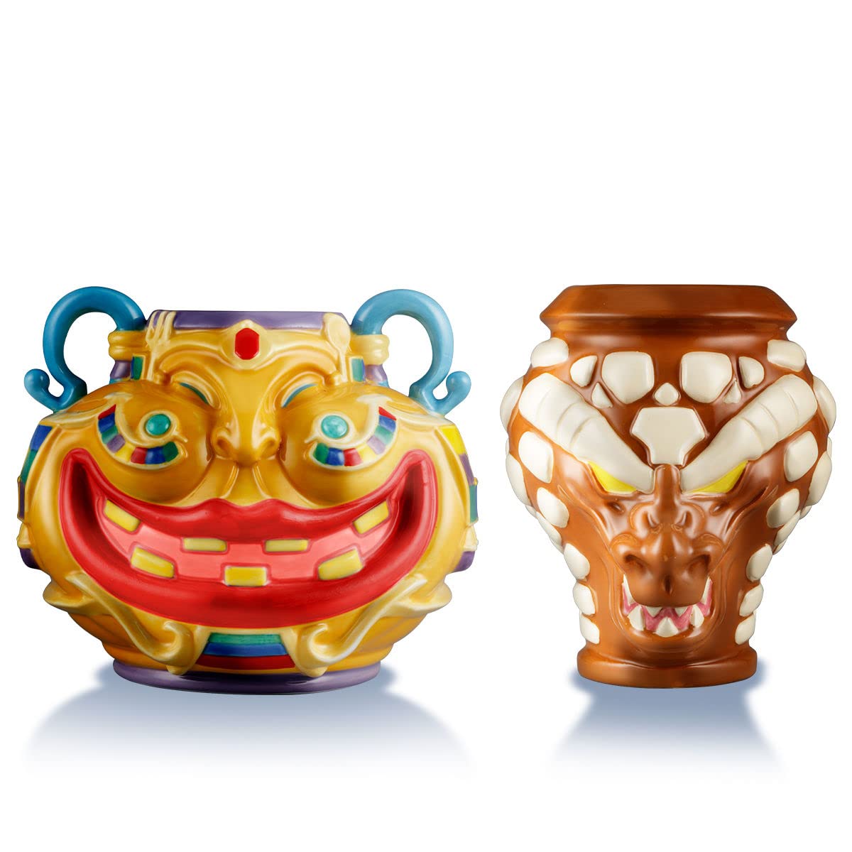 Amazon.co.jp: 萬代名工 遊戯王 金満な壺盃&ドラゴン族・封印の壺
