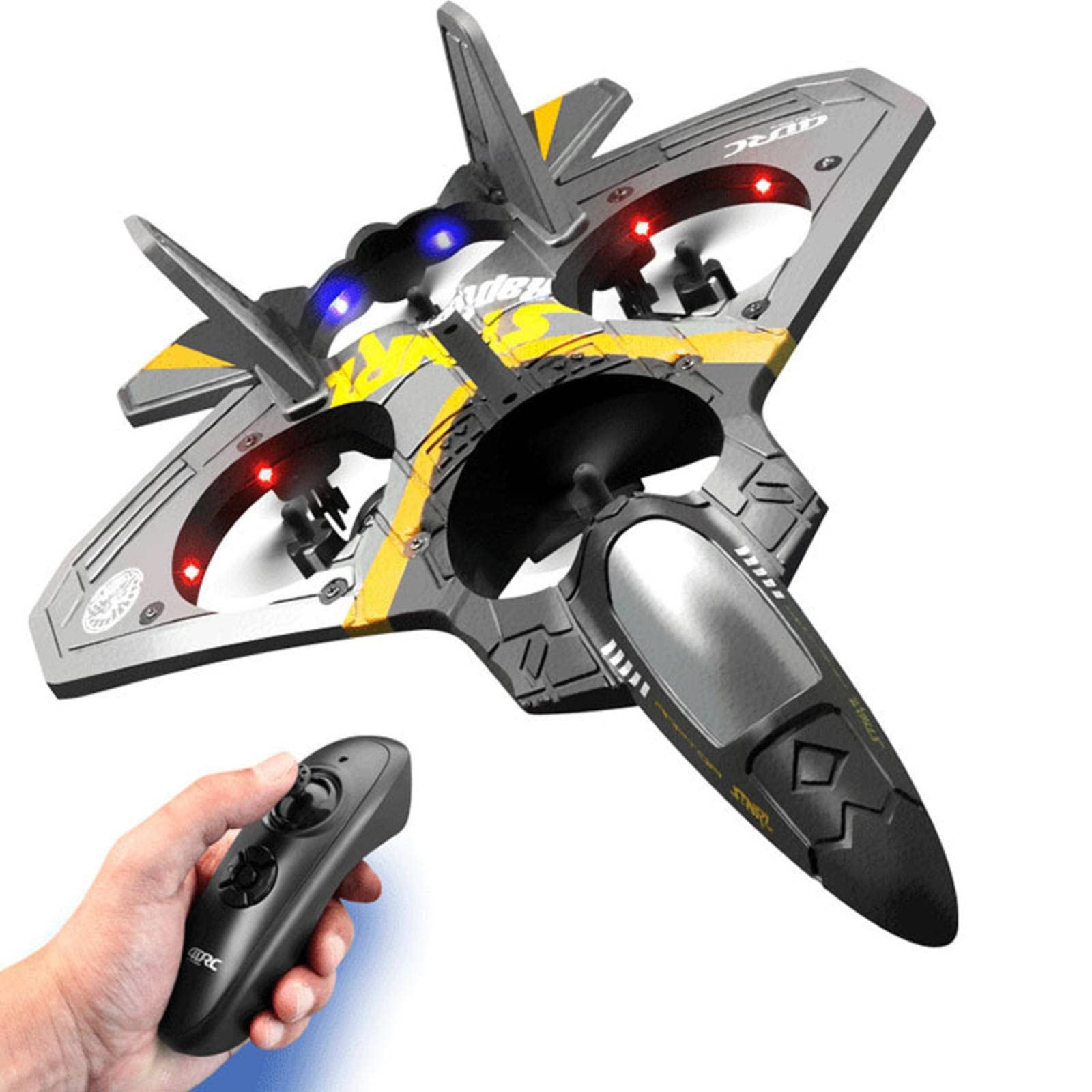 Amazon.co.jp: 子供のリモートコントロール航空機V17戦闘機ドローン