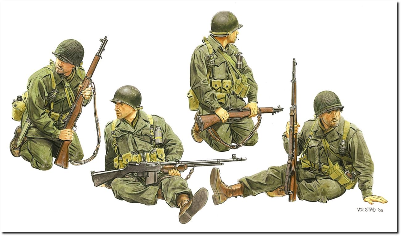 Amazon | プラッツ ドラゴン 1/35 WW2 アメリカ 戦車跨乗兵 フィギュア
