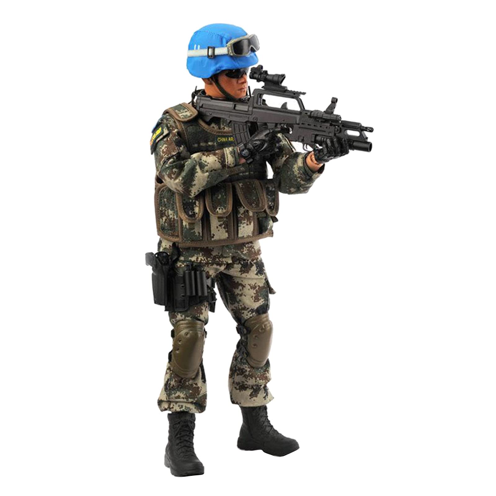 Amazon | 1/6 ミリタリーフィギュア 兵士 陸軍 国連平和維持軍 12