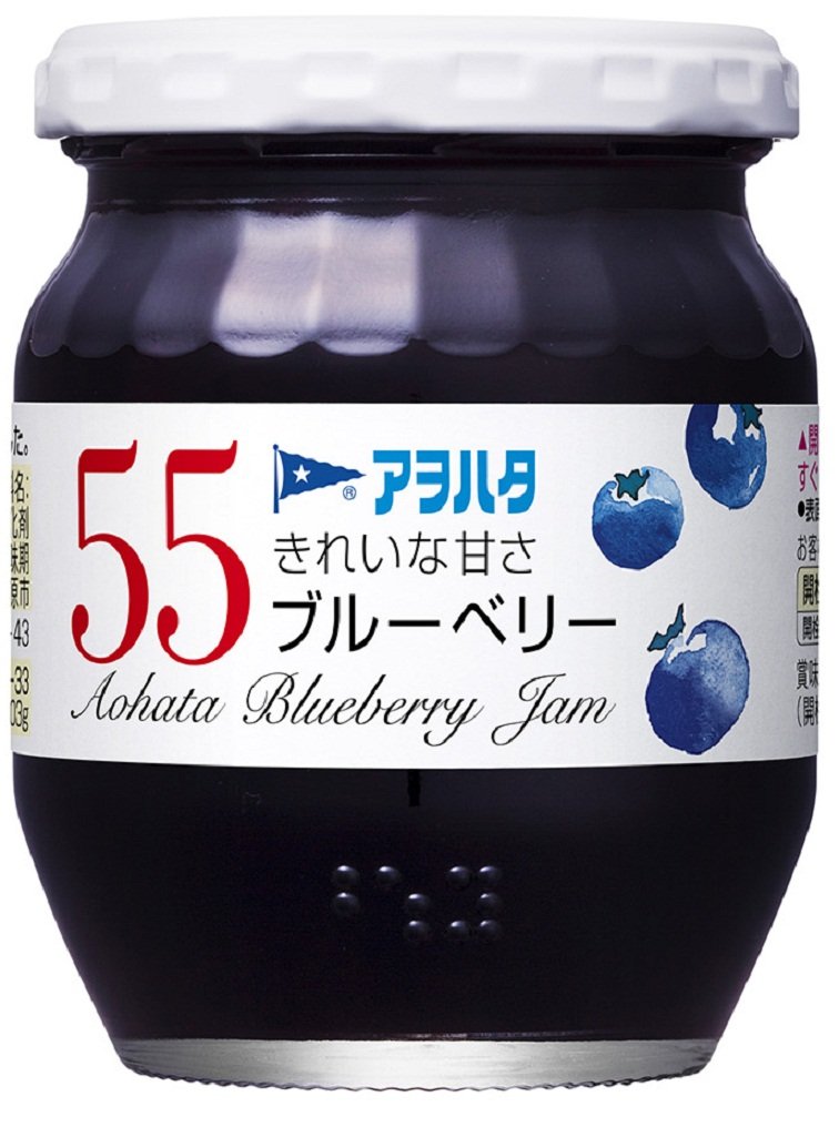 Amazon.co.jp: アヲハタ 55 ブルーベリー 250g ジャム : 食品・飲料・お酒