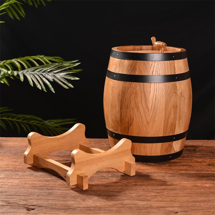Amazon｜Lake key 酒樽 ミニビール樽 木 樽 蛇口付き オーク レトロ