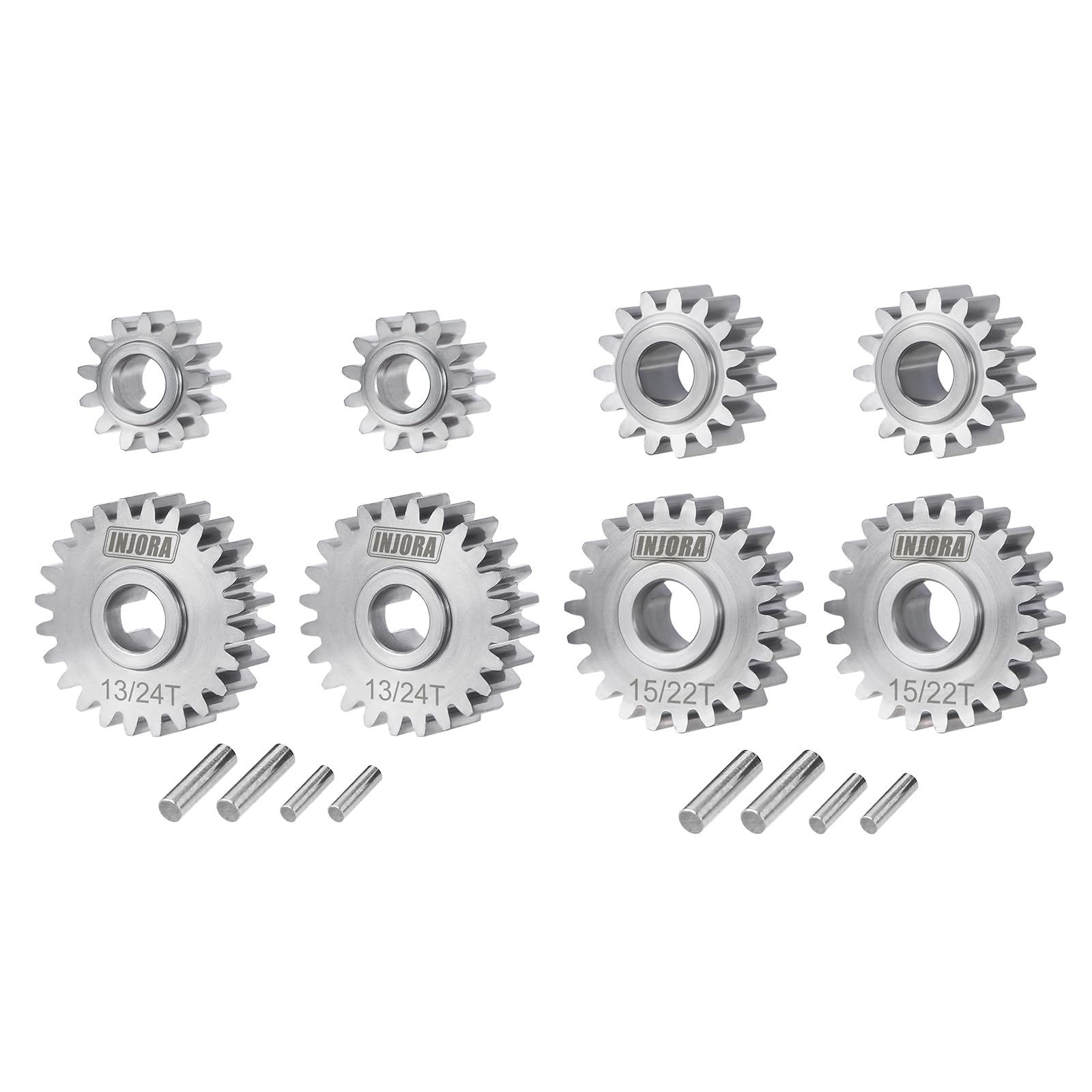 Amazon.com: INJORA Stainless Steel 15/22T Overdrive and 13/24T