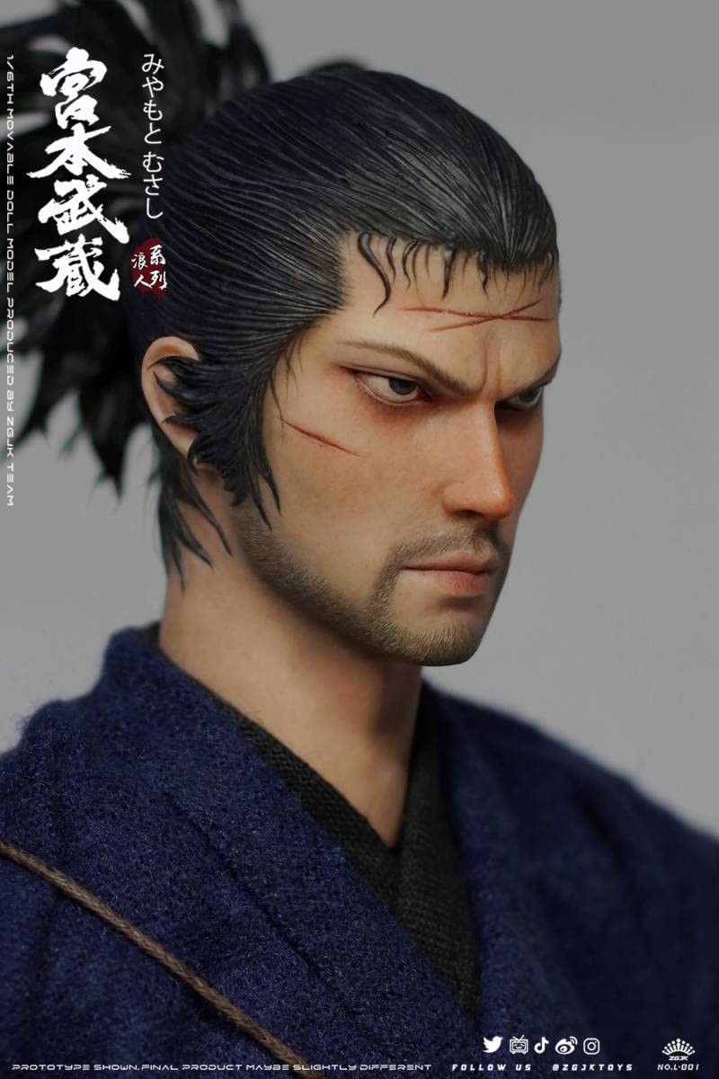 Amazon.co.jp: ZGJKTOYS 1/6 浪人シリーズ 宮本 武蔵 未開封 L-001